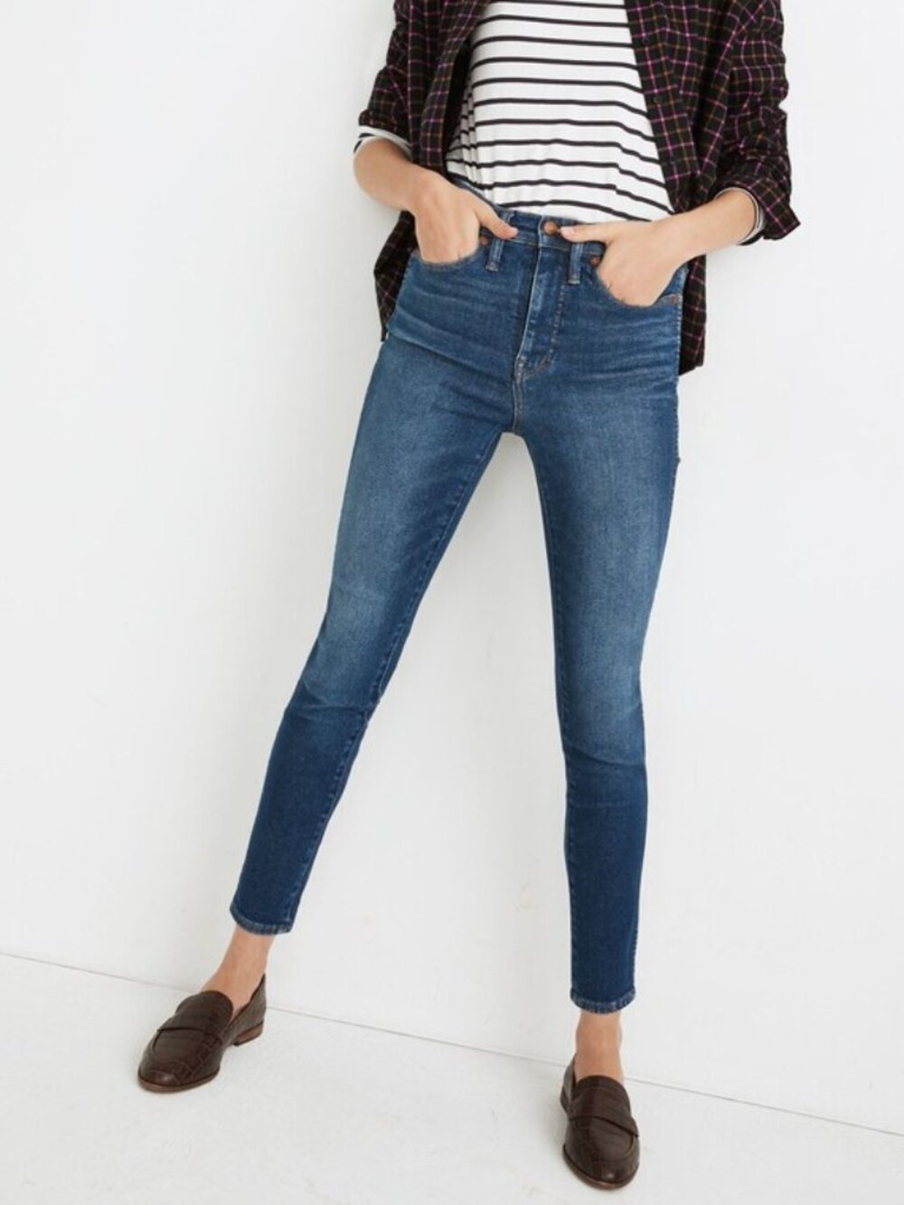 Madewell | 10" High-Rise Skinny Jeans in Winston Wash
